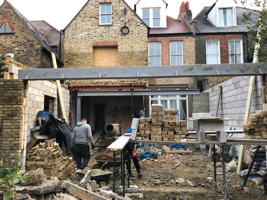 house outbuildings extension before